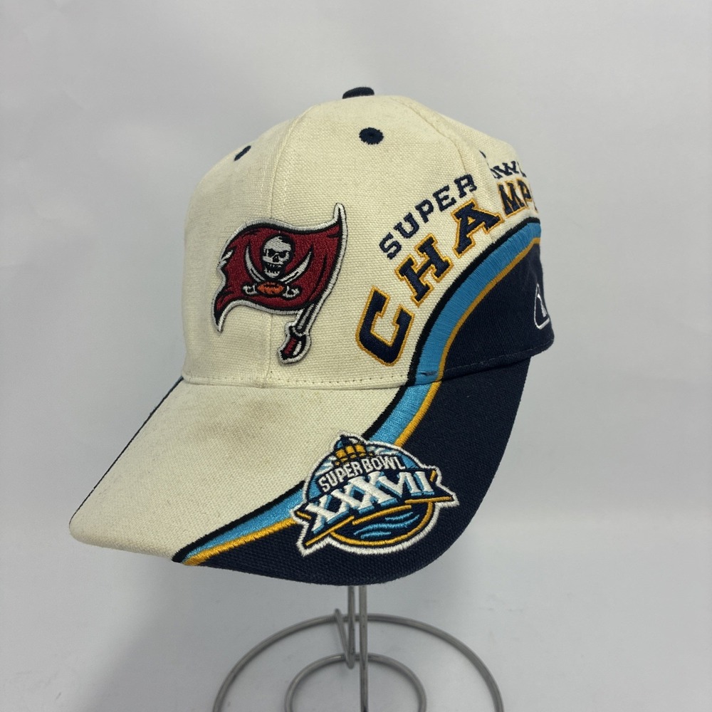 Tampa Bay Buccaneers Super Bowl XXXVII 37 Champions Baseball Hat/Cap Vintage